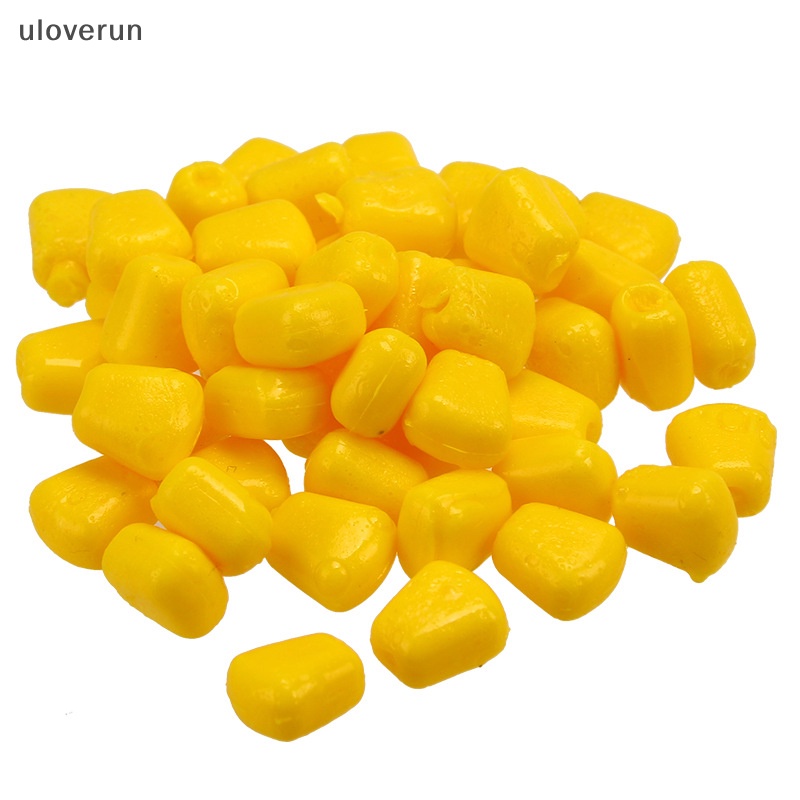 Set 50 Mồi Câu Cá Bằng Silicon Mùi Bắp Mềm Tiện Dụng