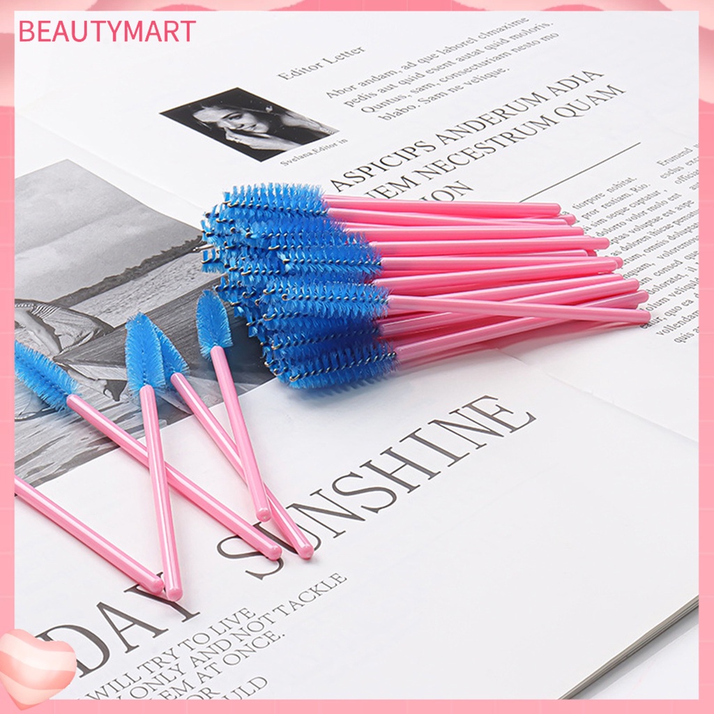 Túi 50 Cọ Chải Lông Mi Bằng Nhựa Sử Dụng Một Lần