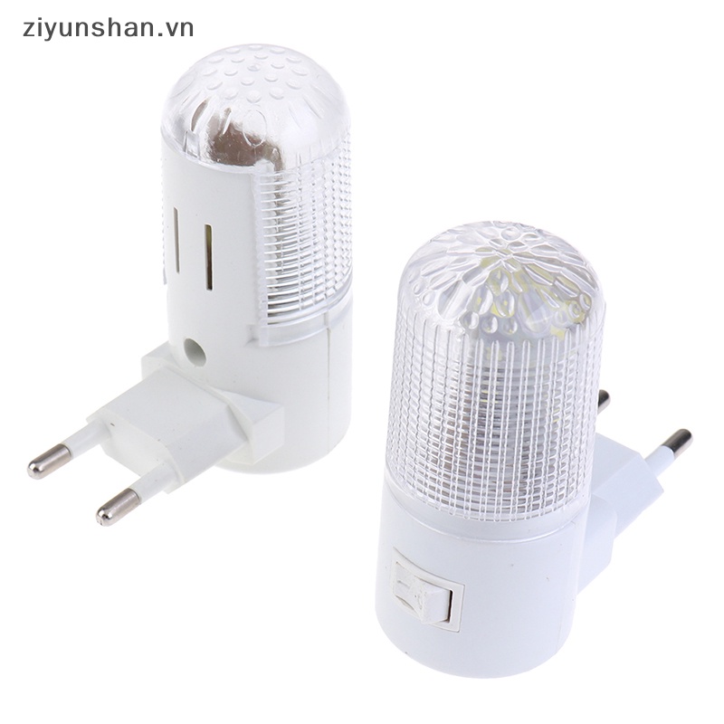 Set 2 Đèn LED Khẩn Cấp ziyunshan Gắn Tường Phích Cắm EU Tiện Dụng