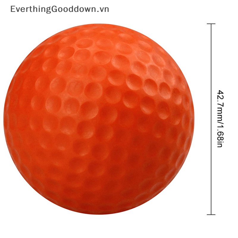 Everthinggooddown Set 5 Quả Bóng Golf Bằng Xốp PU Mềm Dành Cho Bé Tập Chơi Trong Nhà