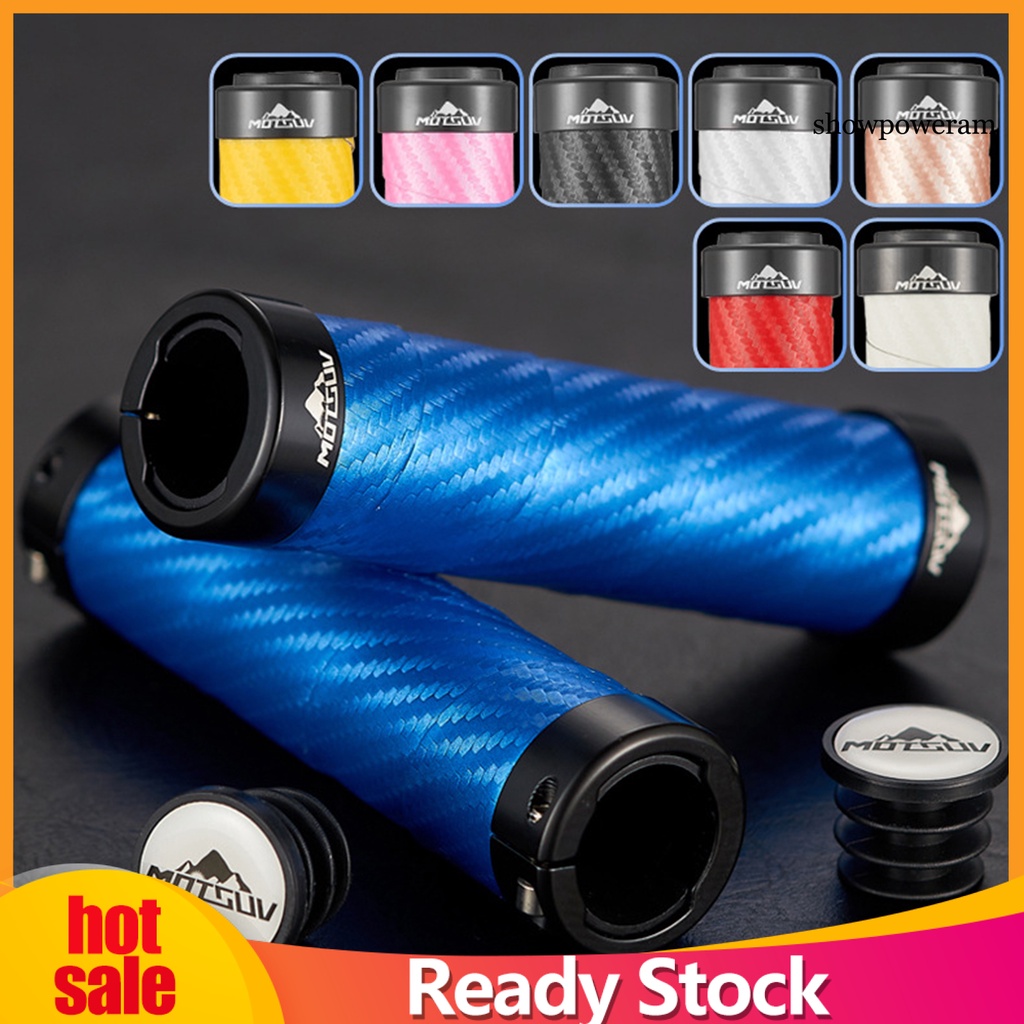 1 Cặp Vỏ Bọc Tay Lái Xe Đạp Hấp Thụ Sốc Chống Trượt Chất Lượng Cao