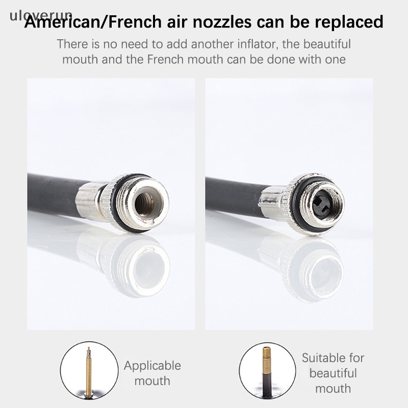 Bơm Xe Đạp Mini Cầm Tay 100Psi Chất Liệu Hợp Kim Nhôm