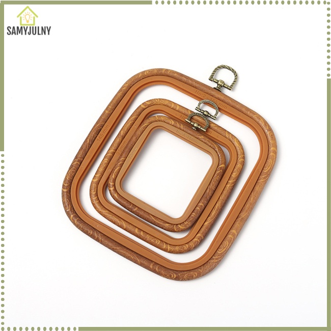 Vòng Tròn Thêu Tranh Chữ Thập Chống Trượt Kèm Vòng Kéo Kiểu Retro