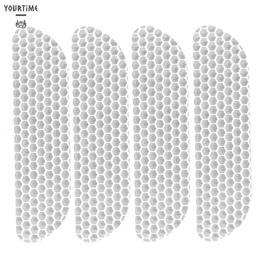 Bộ 4 Miếng Dán Phản Quang Cảnh Báo Mở Cửa Xe Hơi