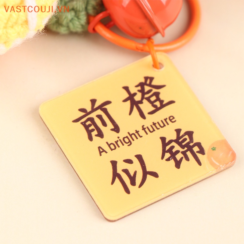 Móc Khóa Hình Hoa Hướng Dương Đan Len Thủ Công Sáng Tạo