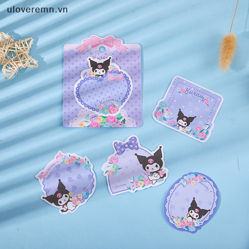 Uloveremn Giấy Dán Ghi Chú Họa Tiết Hoạt Hình Cún Cinnamon Melody Dễ Thương Cho Học Sinh