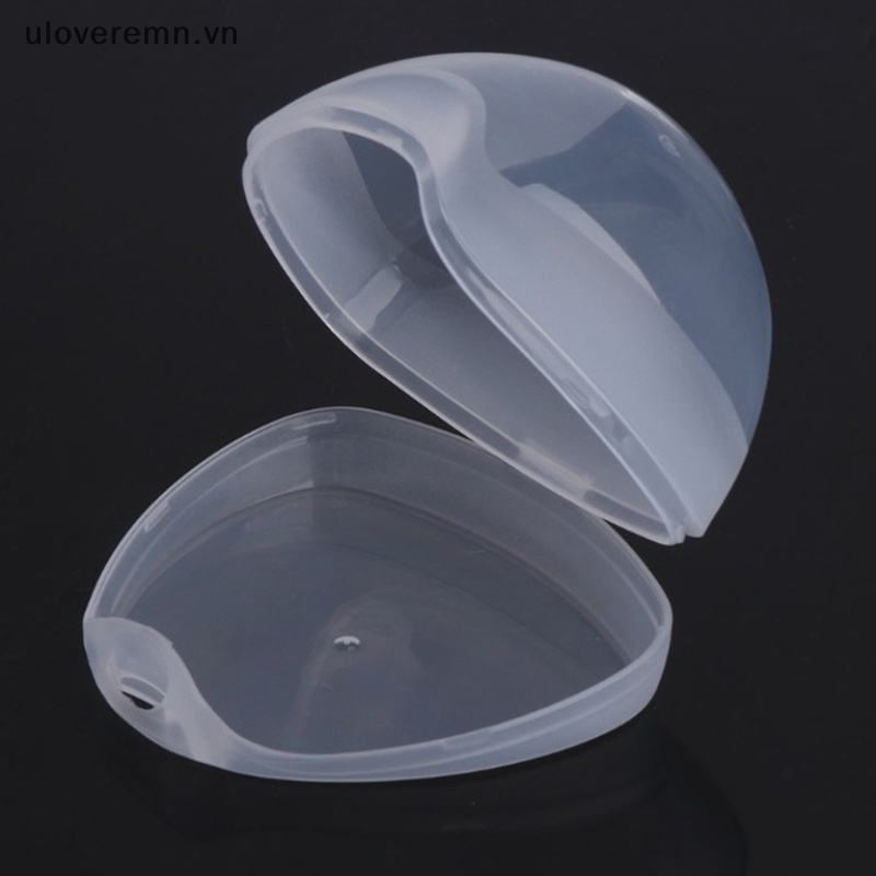 Uloveremn Hộp Đựng Núm Vú Giả Trong Suốt Chống Bụi Cho Bé Sơ Sinh