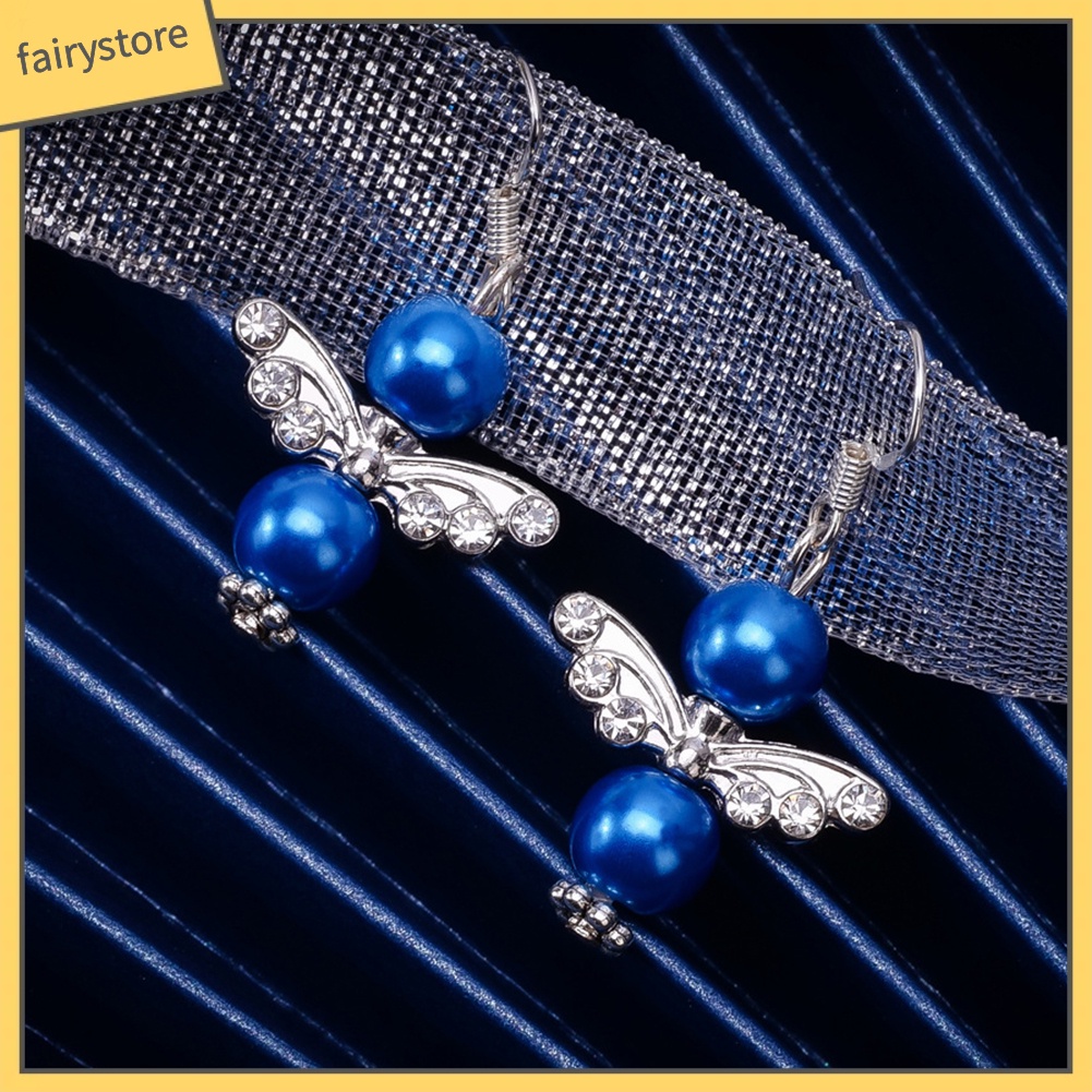 Bông Tai Hình Đôi Cánh Đính Đá Thời Trang Dành Cho Nữ