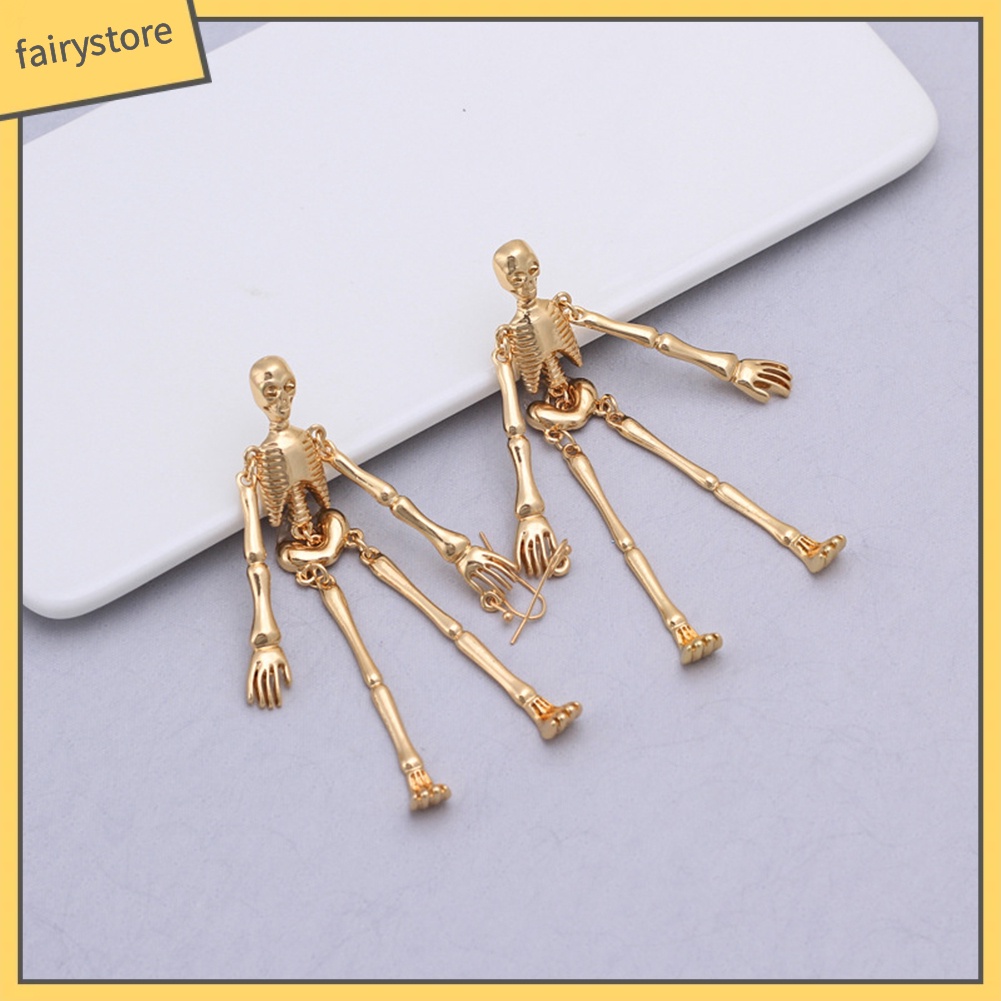 Bông Tai Hình Đầu Lâu Thời Trang Dành Cho Nữ