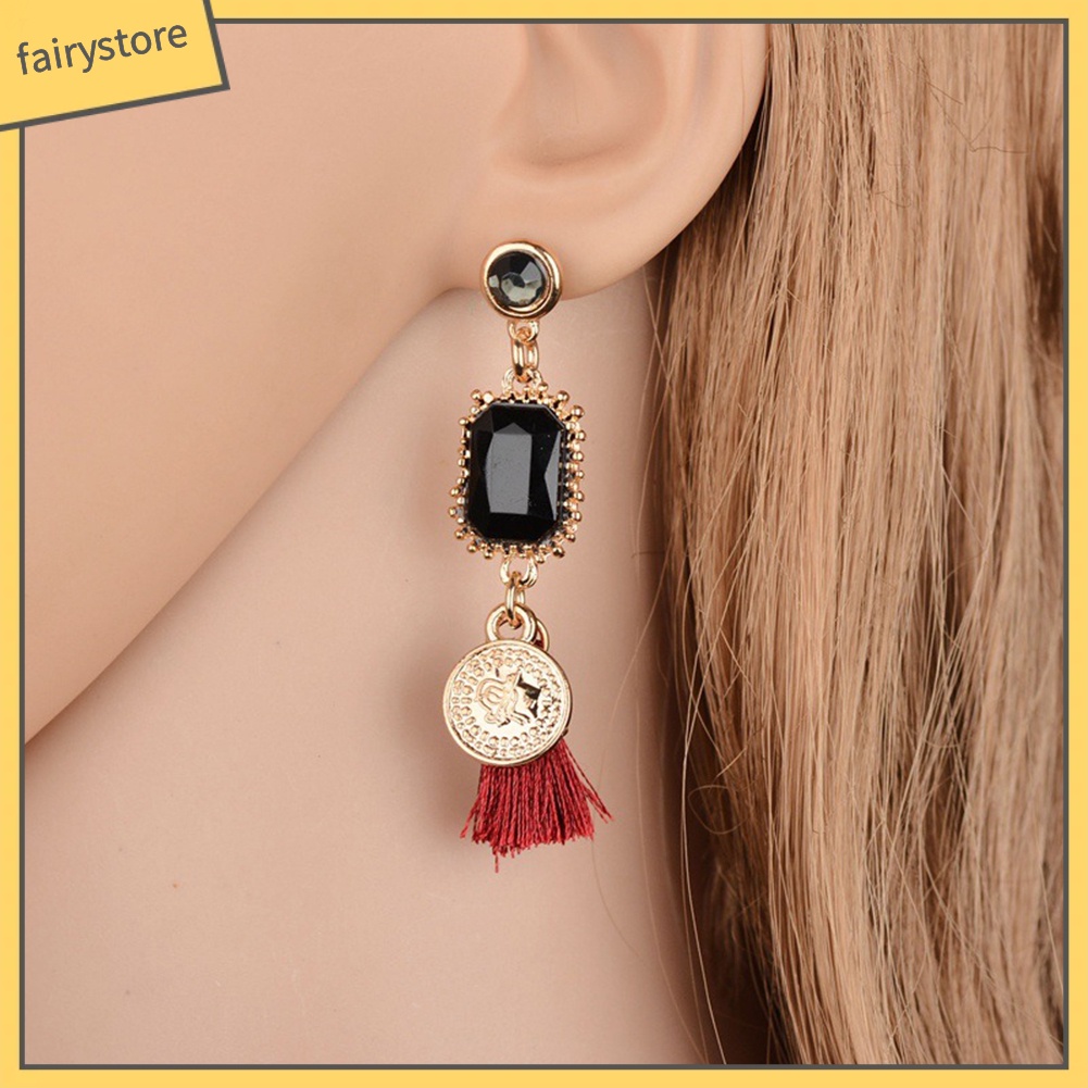 Khuyên Tai Nữ Trang Dáng Dài Tạo Hình Độc Đáo