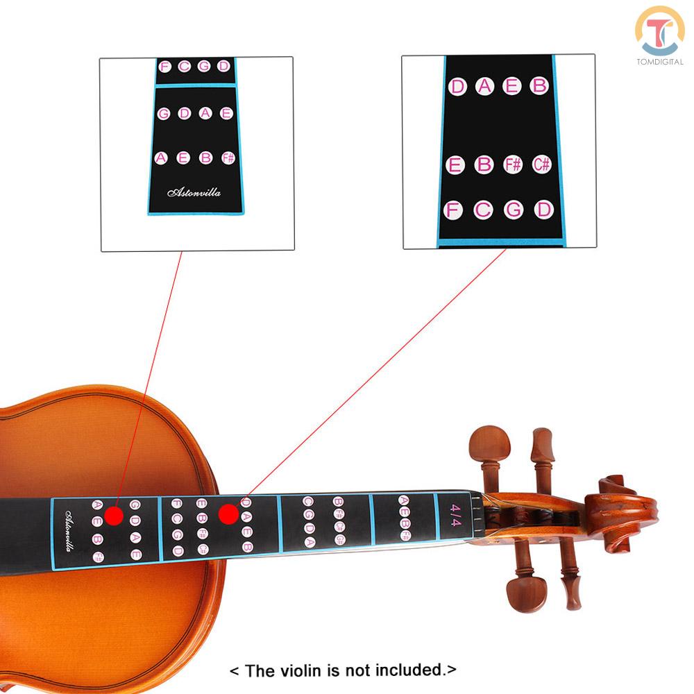 Miếng Dán Bảng Phím Đàn Violin 4 / 4 Cho Người Mới Bắt Đầu