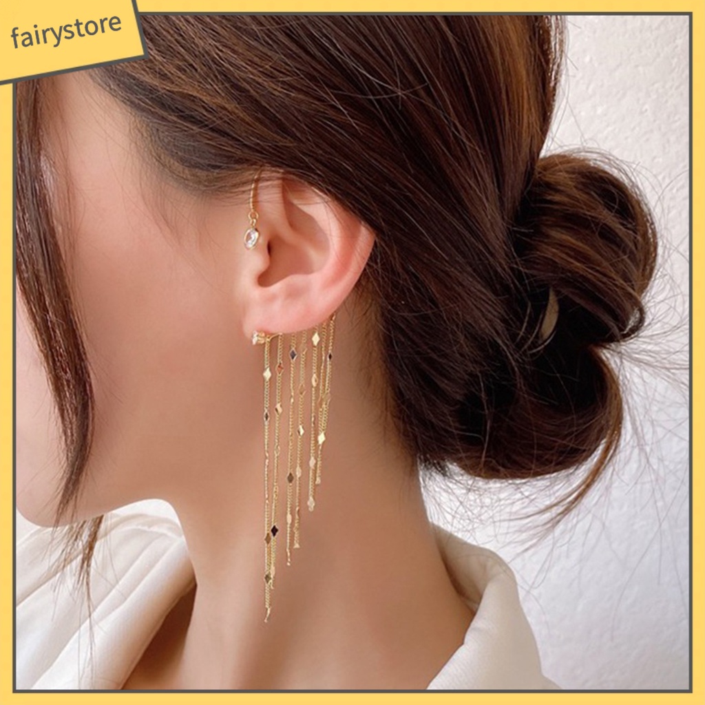 1 Khuyên Kẹp Vành Tai Phong Cách Vintage Thời Trang