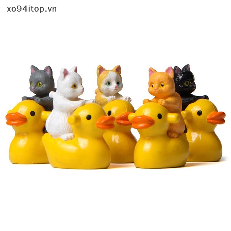 Mô Hình Vịt Vàng Nhỏ Xinh Trang Trí Nhà Cửa