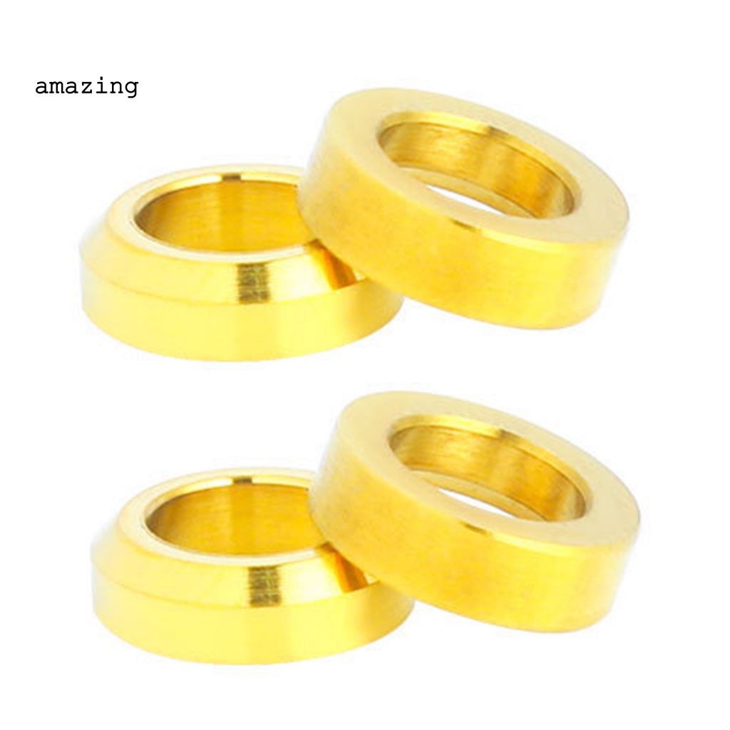 Set 4 Phụ Kiện Kẹp Phanh Cố Định Bằng Kim Loại Cứng Chống Mài Mòn Cho Xe Đạp Leo Núi