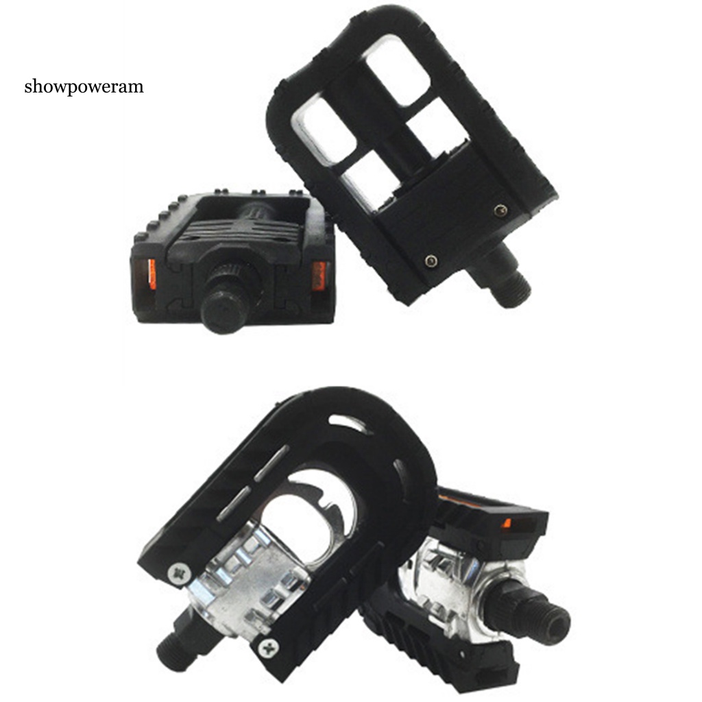 2 Bàn Đạp Xe Đạp Chống Trượt Rộng 9 / 16 Inch