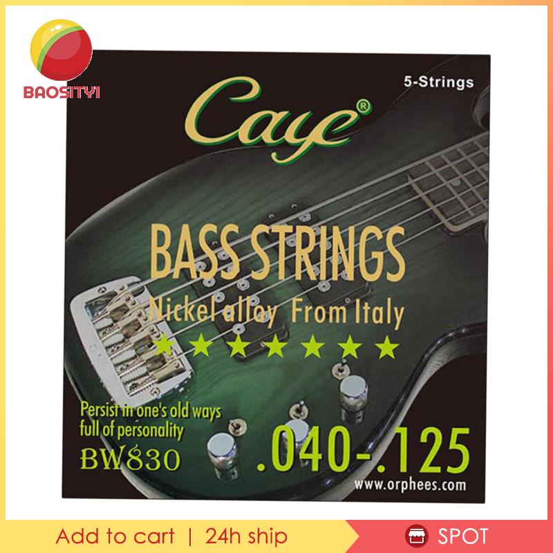 [Baosity1] Dây Bass Bền Bỉ Cân Bằng Vết Thương
