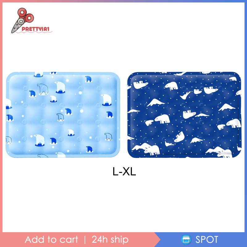 Đệm Ngủ Làm Mát Chống Thấm Nước Prettyia1 Cho Thú Cưng