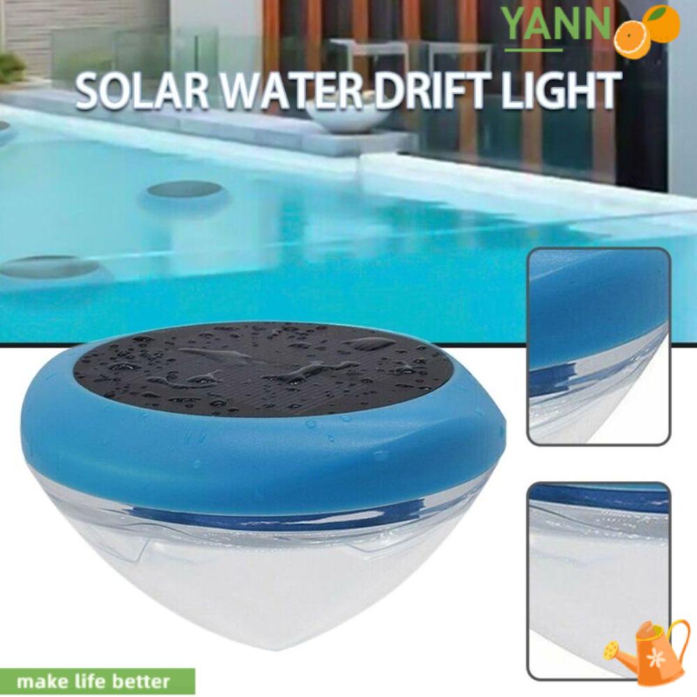 Đèn LED Nổi Nhiều Màu Sử Dụng Năng Lượng Mặt Trời Dùng Cho Sân Vườn Dưới Nước