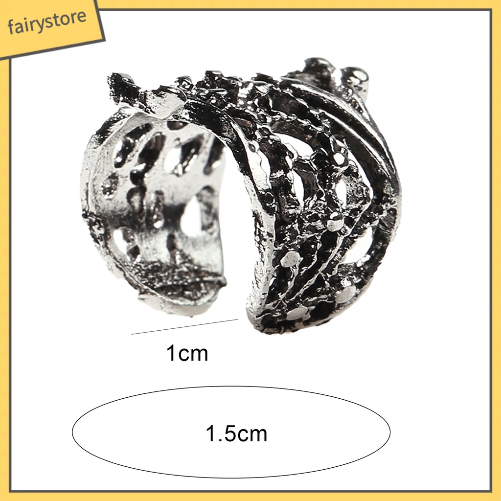 1 Khuyên Kẹp Vành Tai Phong Cách Punk Cổ Điển Dành Cho Nữ