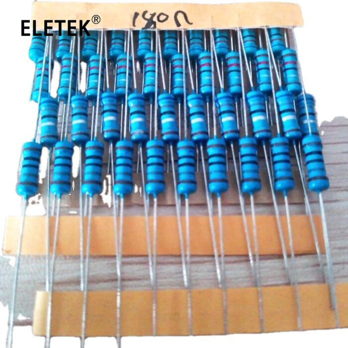 Set 300 Điện Trở Màng Kim Loại 1 / 2w 1% 30Kinds 1-750 Ohm Chuyên Dụng