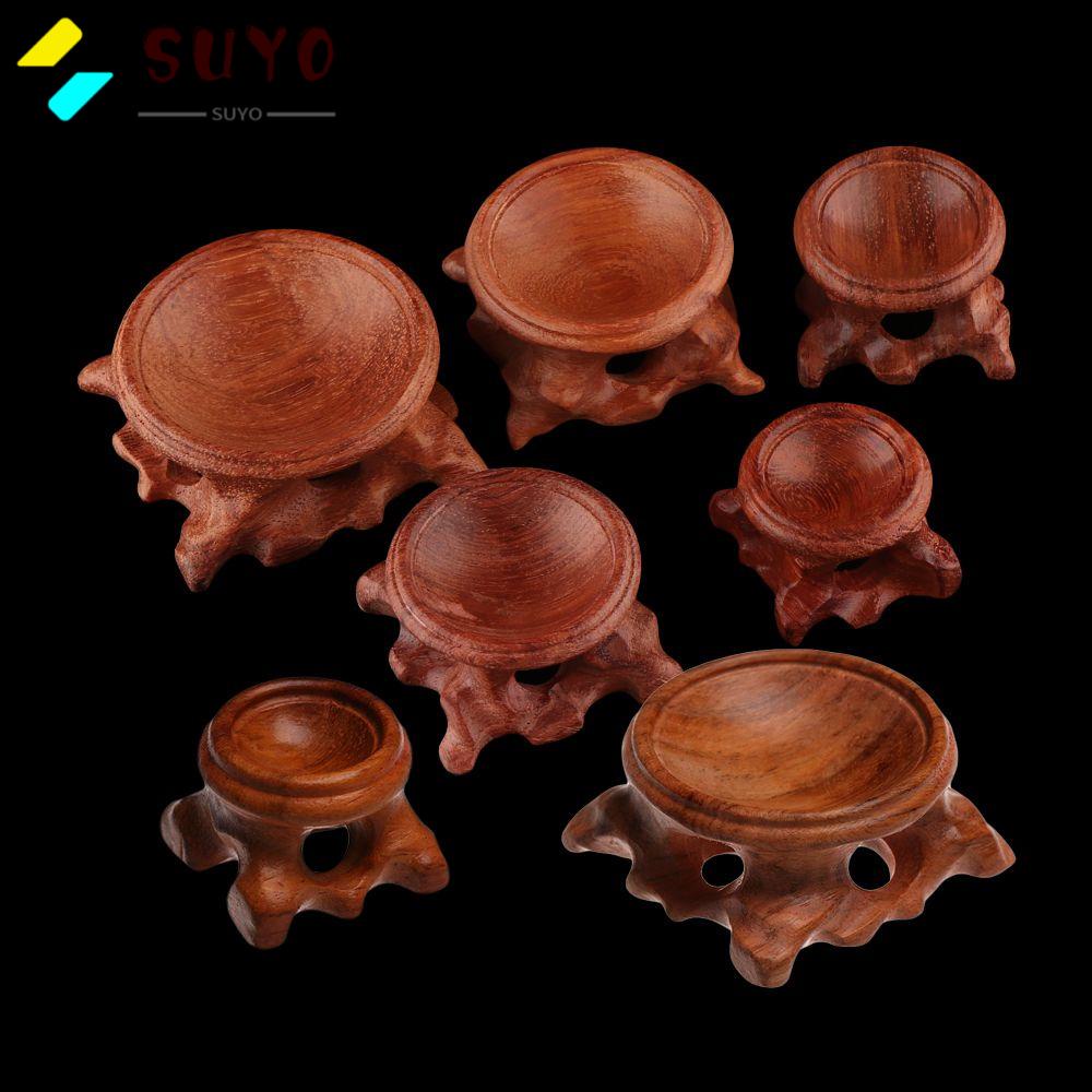 Suyo Bóng Giữ Bóng Nhỏ Hình Cầu|Giá Đỡ Trưng Bày Cành Cây Bằng Gỗ Thiết Kế Độ