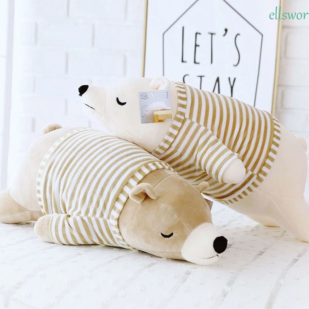 Thú Nhồi Bông Hình Gấu Bắc Cực Hoạt Hình Dễ Thương