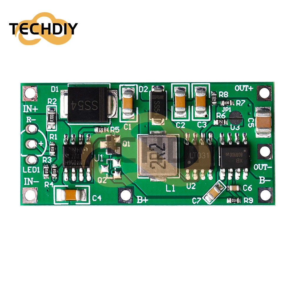 Mô Đun Tăng Áp Nguồn Điện DC UPS 5V 12V 15W 18650