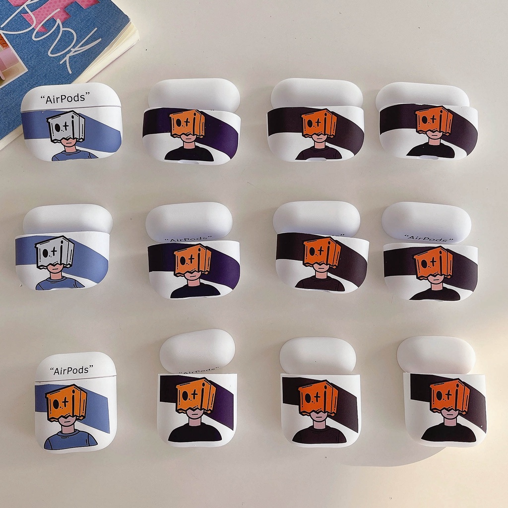 Vỏ Bảo Vệ Hộp Sạc Tai Nghe AirPods Pro 1 2 3 Pro2 Bằng TPU Mềm Dạ Quang Hộp Đựng Đồ Dùng Cao Cấp Tiện Dụng