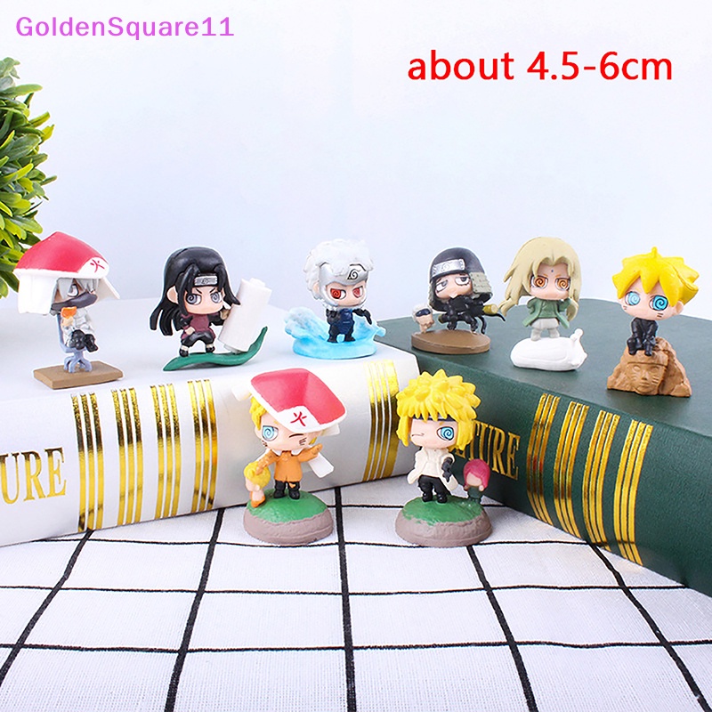 Set 8 Mô Hình Nhân Vật Phim Hoạt Hình Naruto