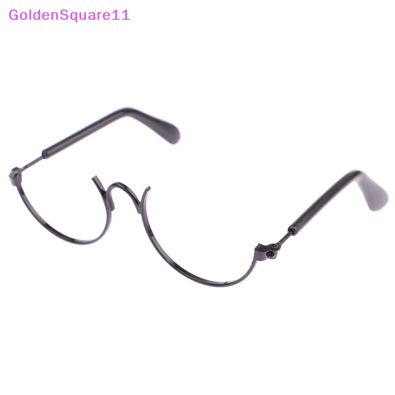 Kính Mát Tròn 8CM Nửa Gọng Kim Loại Phong Cách Retro 18 Inches Dành Cho Búp Bê