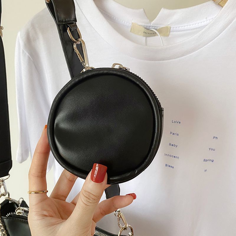 Túi Xách Đeo Vai Vải Bạt Thời Trang Nữ Cao Cấp Ba Mảnh Sang Trọng One