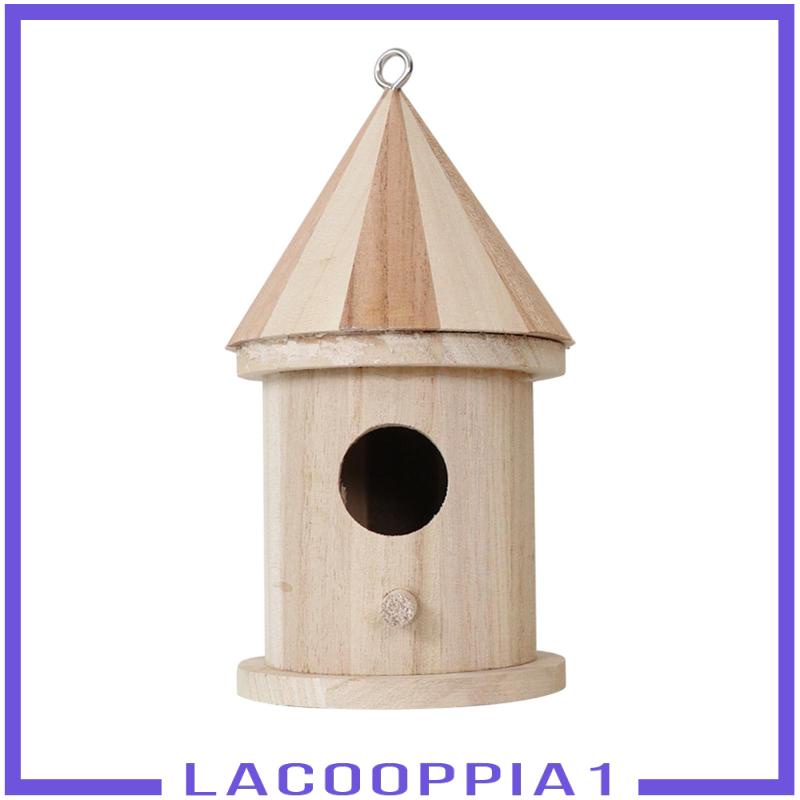 Nhà Chim Bằng Gỗ Lacooppia1 Có Lỗ Trái Tim