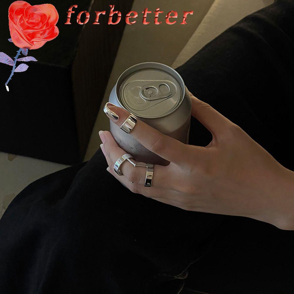 Nhẫn Thiết Kế Bất Đối Xứng Sáng Tạo Hợp Thời Trang|Nhẫn Hình Học Nhiều Màu Sắc Làm Móng Nghệ Thuật