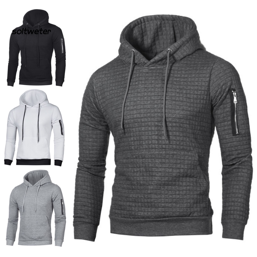Áo Hoodie Rút Dây Màu Sắc Thời Trang Mùa Xuân Cho Nam