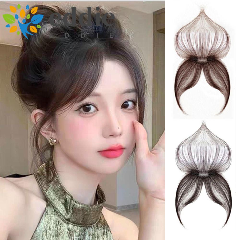 Tóc Giả 26EDIE 3D Tám Chế Độ Tóc Mái Suông Thẳng Không Đường May Có Kẹp Dành Cho Bạn Nữ