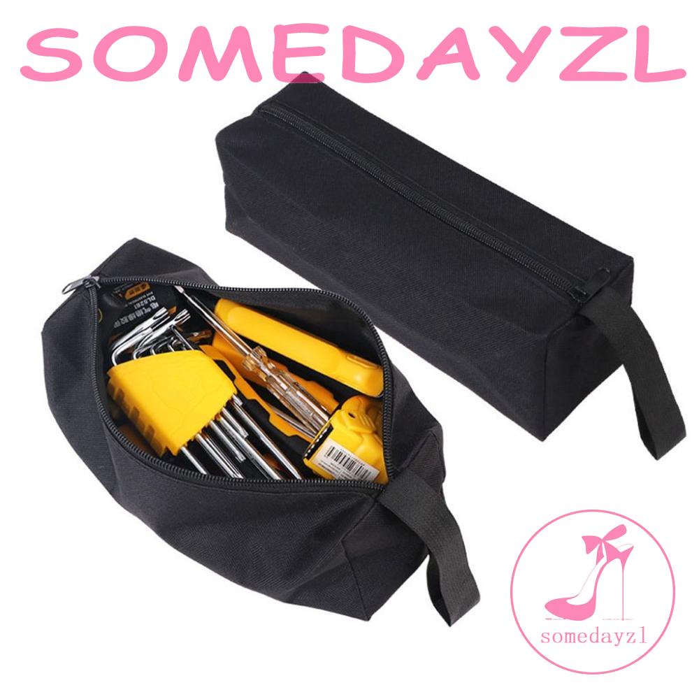 Túi Đựng Dụng Cụ Bằng Vải Oxford Chống Nước Sức Chứa Lớn Có Khóa Kéo Giá Đỡ