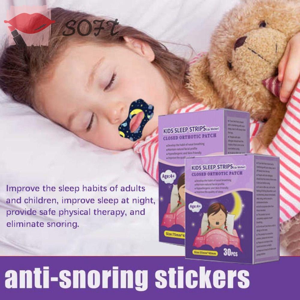 Hộp 30 Miếng Dán Miệng Chống Ngáy Chăm Sóc Sức Khỏe