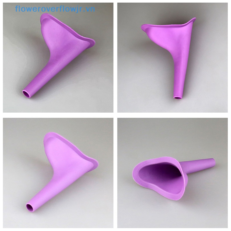 1 Dụng Cụ Đi Vệ Sinh Bằng Silica gel Tiện Dụng Cho Nữ