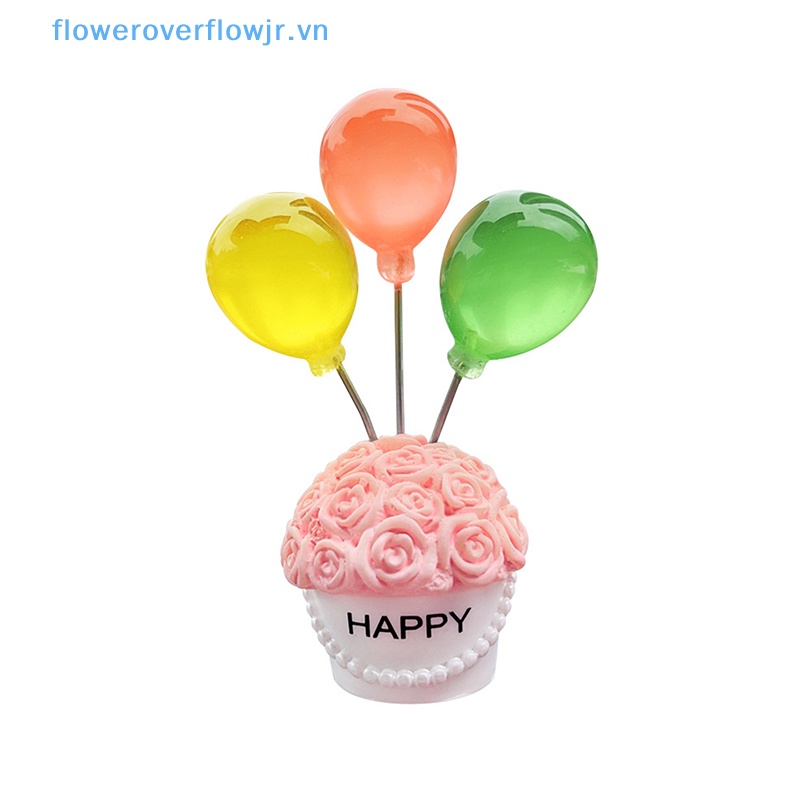 Fjr Phụ Kiện Trang Trí Bảng Điều Khiển Xe Hơi Hình Động Vật Hoạt Hình Hoa Hồng Nhiều Màu Sáng Tạo