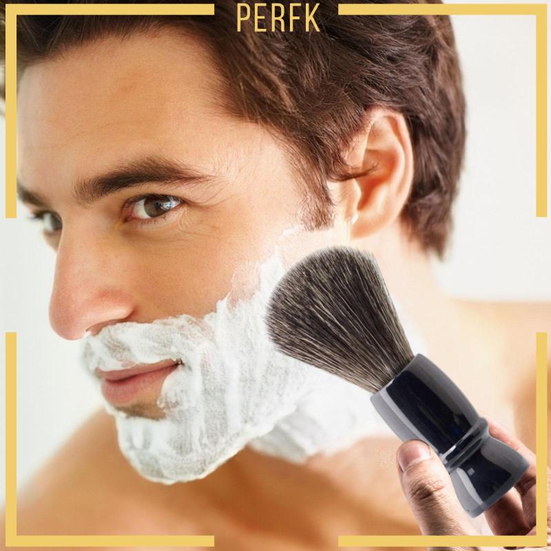 Cọ Đánh Kem Cạo Râu Cán Nhựa PP Màu Đen