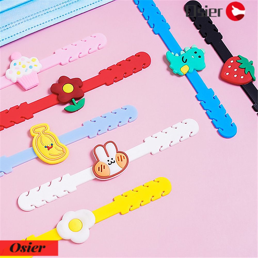 Móc Khóa Gắn Tai Họa Tiết Hoạt Hình Dễ Thương Có Thể Điều Chỉnh 1 Cái