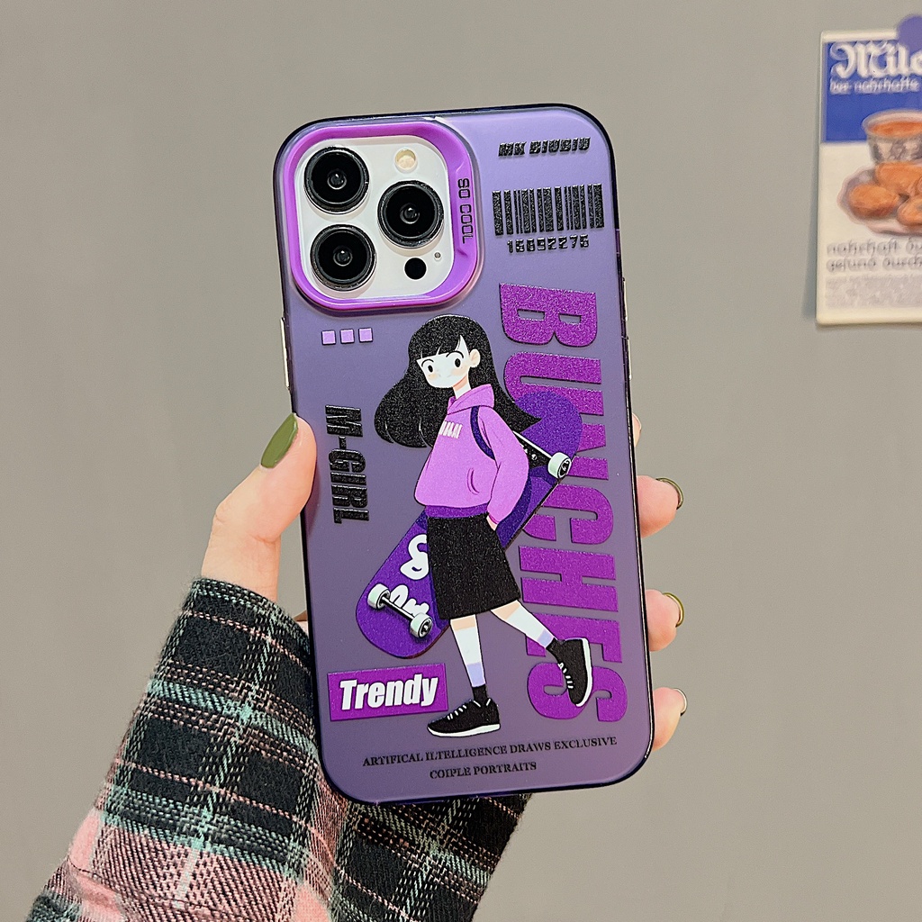 Ốp Điện Thoại tpu Mềm Chống Sốc Hai Mặt Nhám Cho iPhone 11 13 12 14 Pro Max