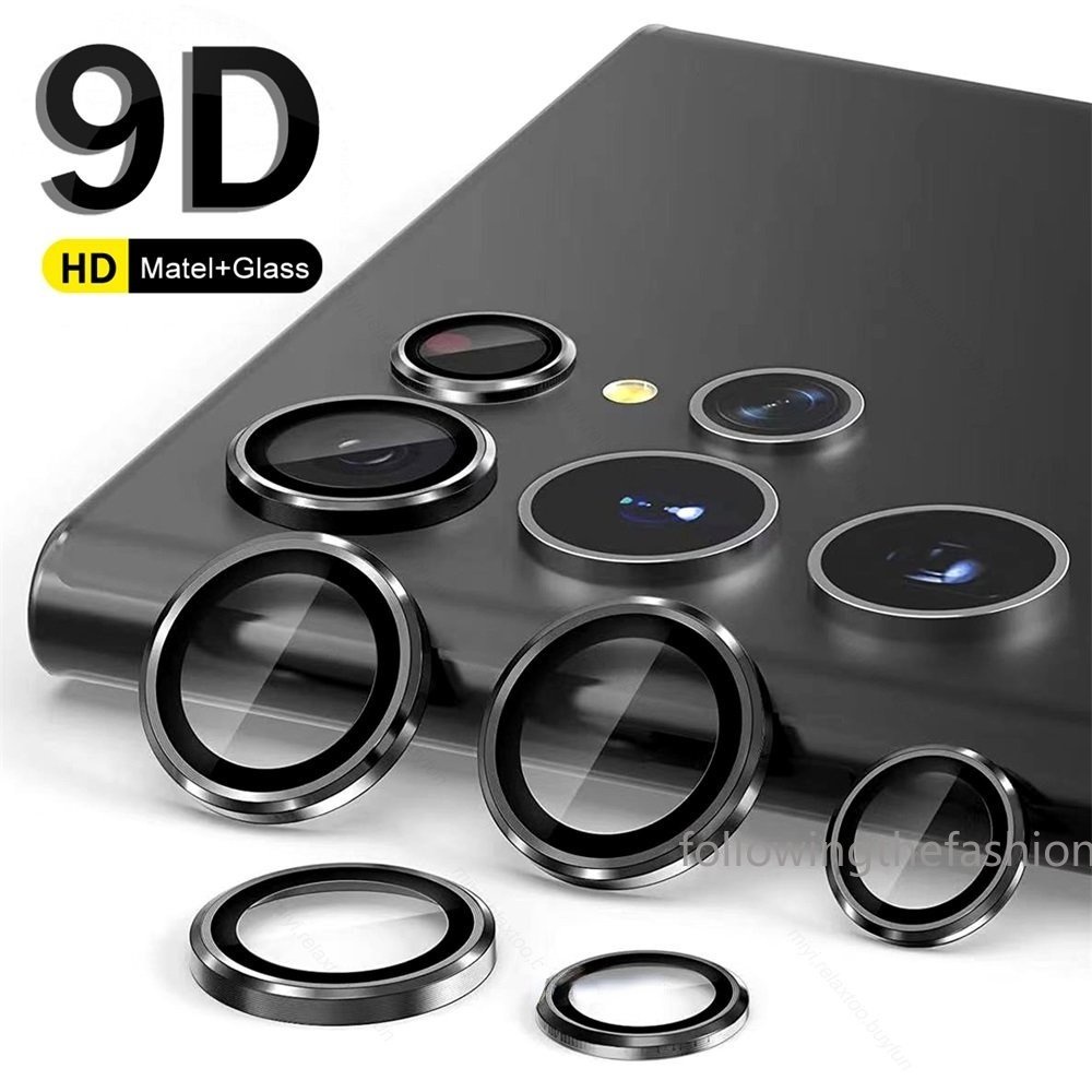 Set 5 Khung Bảo Vệ Ống Kính Máy Ảnh Sau Cho Điện Thoại samsung galaxy s22 plus s23 ultra plus fe