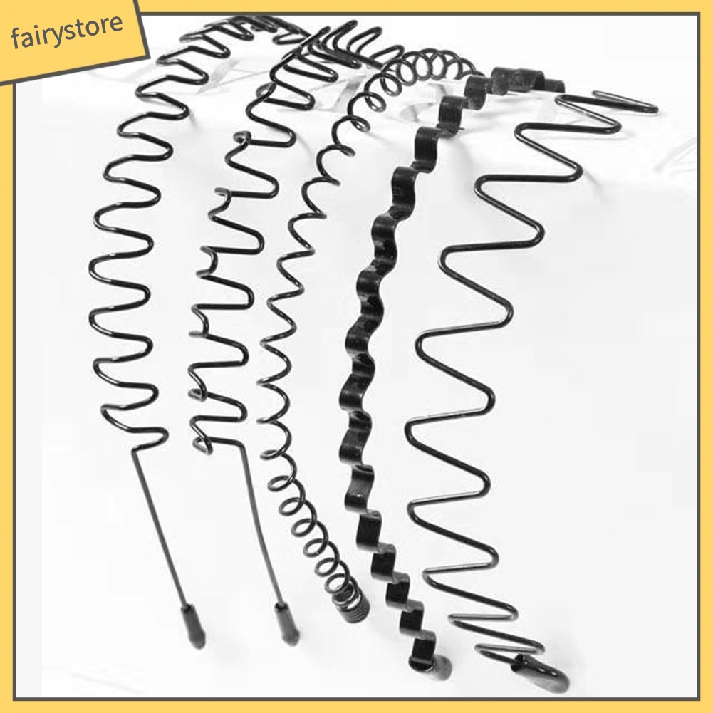 Cài Tóc Kim Loại Gợn Sóng Thời Trang Cho Nam