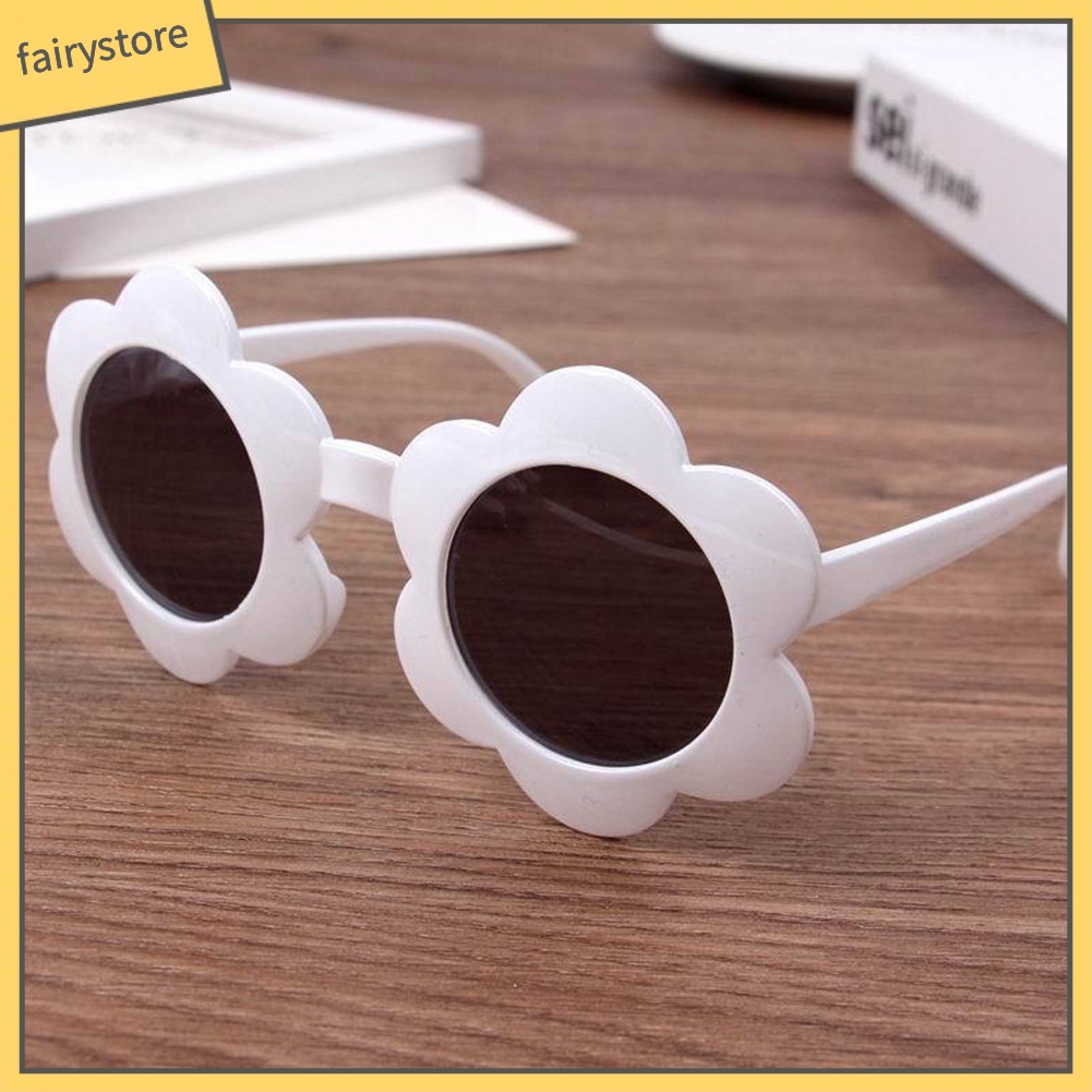 Kính Mát Hình Hoa Đáng Yêu Bảo Vệ Mắt Cho Bé