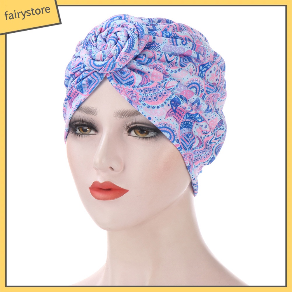 Mũ Turban Xoắn Ốc Nhiều Màu Thời Trang Dành Cho Nữ