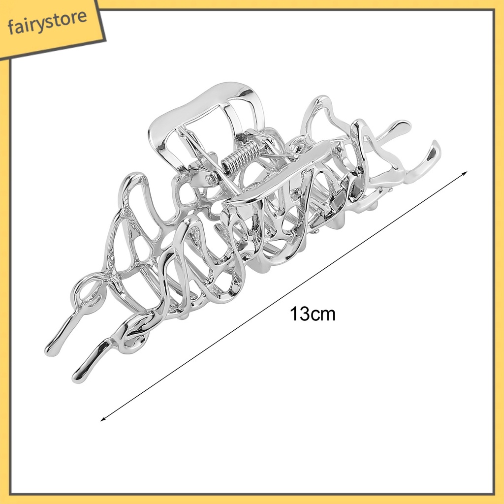 Kẹp Tóc Hình Đĩa Mạ Điện Sáng Tạo Cho Nữ