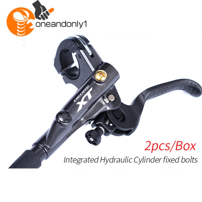 Bu Lông Vặn Cố Định Xi Lanh Dầu Bằng Hợp Kim Titan Cho Phanh Đĩa Xe Đạp