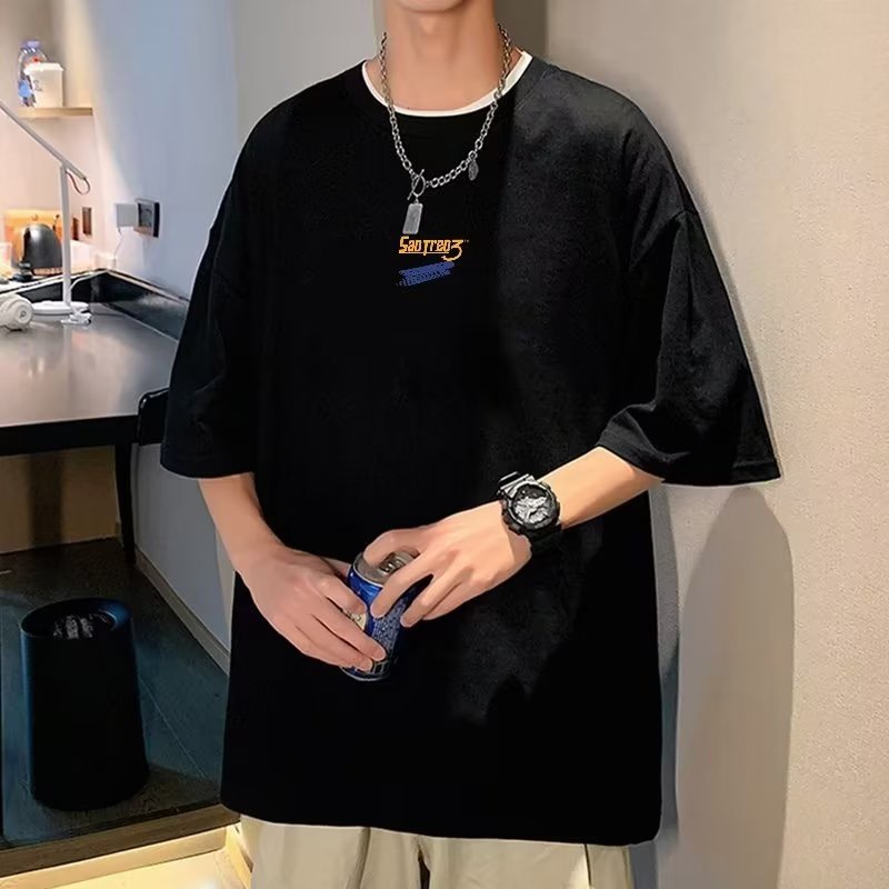 Áo phông nam big size có size lớn M-8xl Áo thun unisex nam nữ form rộng tay lỡ phông In Hình Hoạt Hình Phong Cách Mỹ Thời