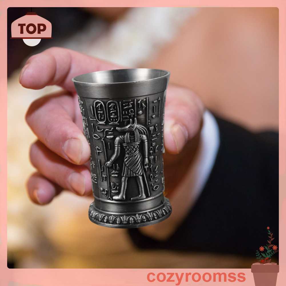 Ly Thủy Tinh Uống Rượu Cocktail Bằng Kim Loại